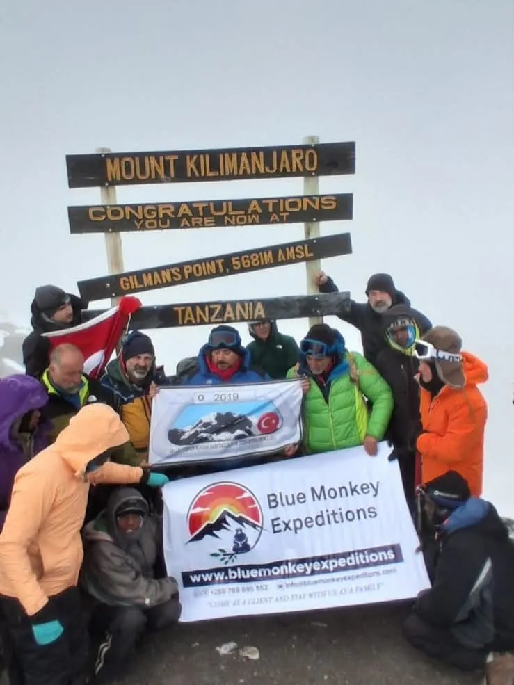 7 Days Lemosho Route in Tanzania