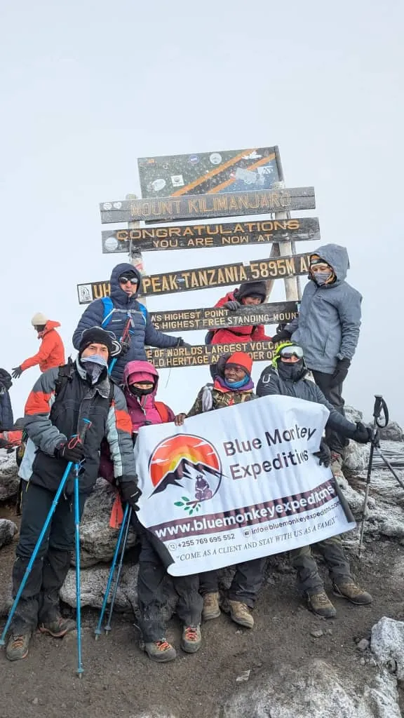 8 Days Lemosho Route — Mount Kilimanjaro